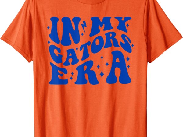 In my gators era, gators school sports name back to school t-shirt