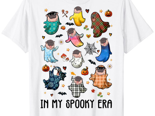 In my spooky era cute halloween moo-deng halloween t-shirt ltsp