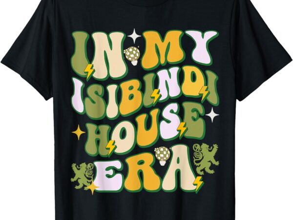 Isibindi groovy wavy style school spirit wear t-shirt