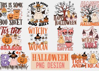 HALLOWEEN PNG DESIGN BUNDLE