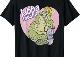 Jabba The Slut T-Shirt Gods Art Vintage