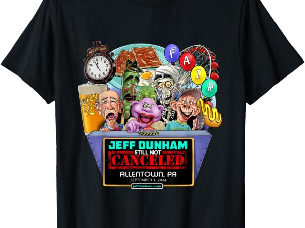 Jeff dunham allentown, pa (2024) t-shirt