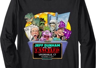 Jeff Dunham Uncasville, CT (2024) Long Sleeve T-Shirt