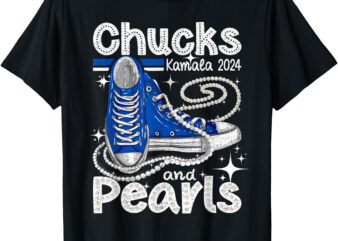 Just mom who loves chucks pearls T-Shirt