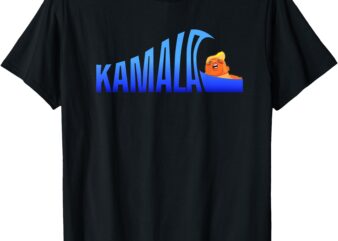 KAMALA BLUE WAVE OVER TRUMP HARRIS FOR PRESIDENT T-Shirt