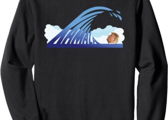 KAMALA HARRIS BLUE WAVE Sweatshirt