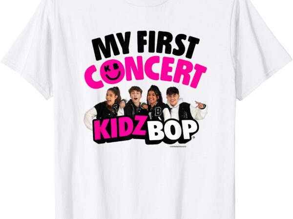 Kidz bop – my first concert design t-shirt