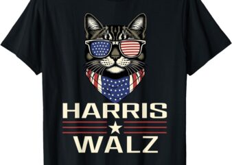 Kamala Harris Walz 2024 Harris Waltz Democratic VP President T-Shirt