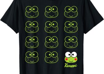 Officially Licensed Sanrio Apparel Keroppi Real T-Shirt