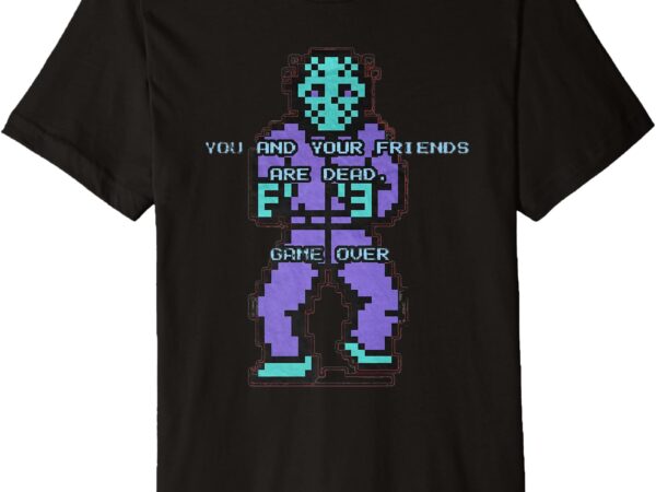 Ki’ki’ki…ma’ma’ma.. vintage videogame style jason premium t-shirt