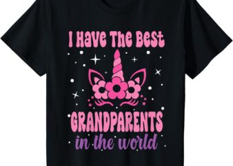 Kids Happy Grandparents Day Funny Grandparents Day Girls Boys T-Shirt