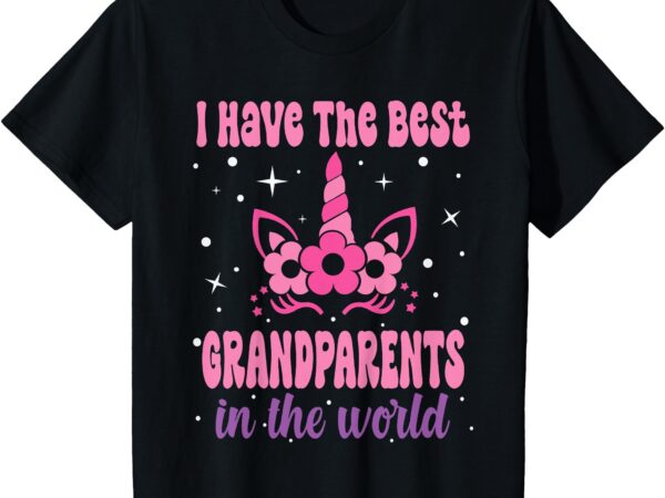 Kids happy grandparents day funny grandparents day girls boys t-shirt