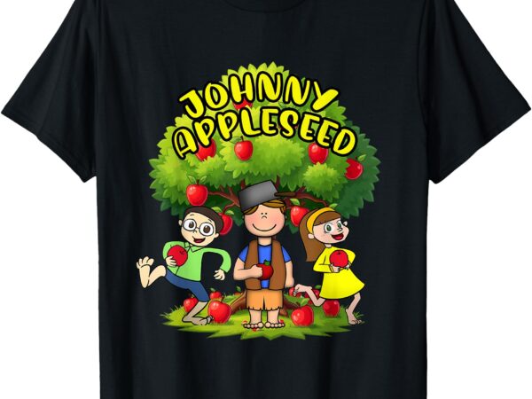 Johnny appleseed costume kids t-shirt