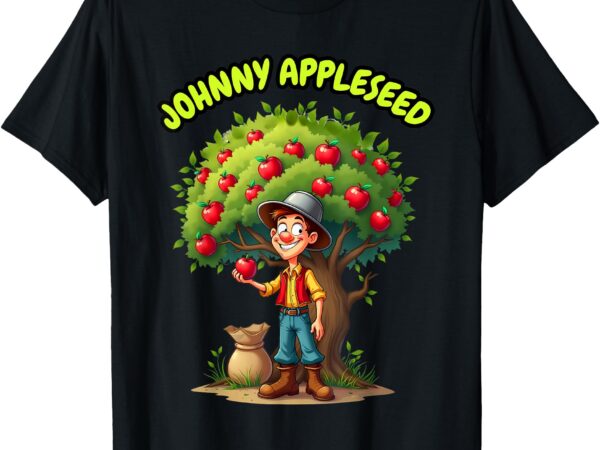 Johnny appleseed costume kids t-shirt