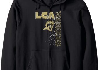 LCA Gold Spaltter Zip Hoodie