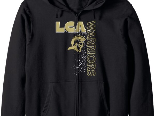 Lca gold spaltter zip hoodie t shirt vector graphic