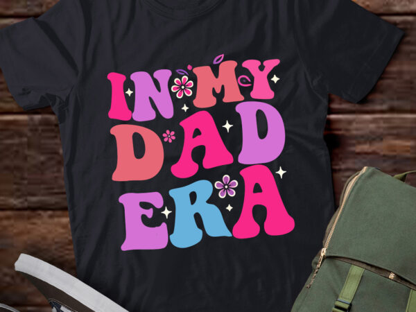 Lt337 funny in dad era lover groovy daddy fathers day t shirt vector graphic