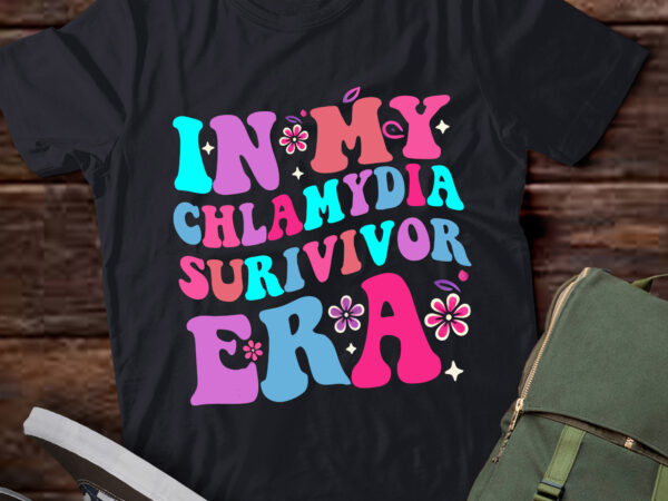 Lt342-in my chlamydia survivor era funny inappropriate adult humor t shirt vector graphic