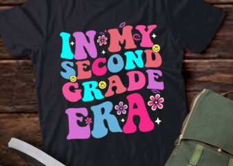 LT346 In My 2nd Grade Era Back to School Student Gift t shirt vector graphic