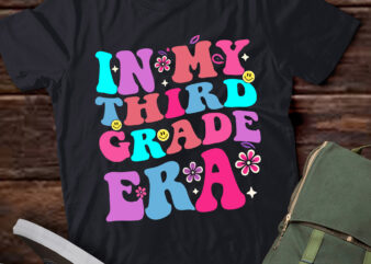 LT346 In My 3rd Grade Era Back to School Student Gift t shirt vector graphic