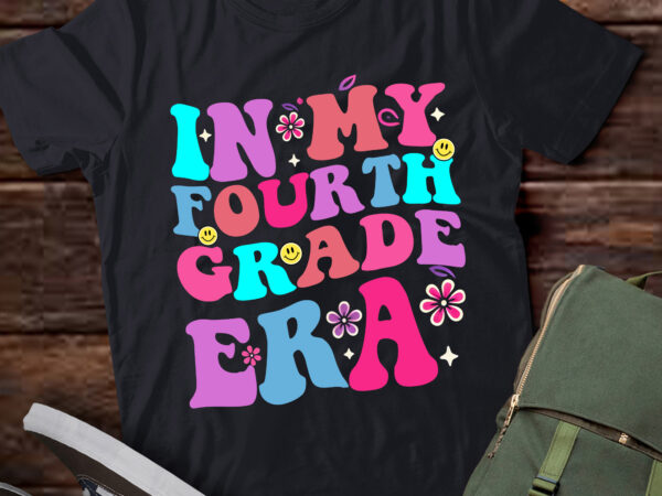 Lt346 in my 4th grade era back to school student gift t shirt vector graphic