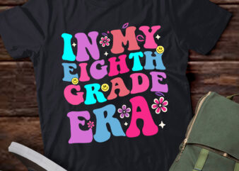 LT346 In My 8th Grade Era Back to School Student Gift t shirt vector graphic