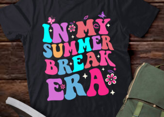 LT397 In My Summer Break Era Teacher Summer Break Vacation t shirt vector graphic