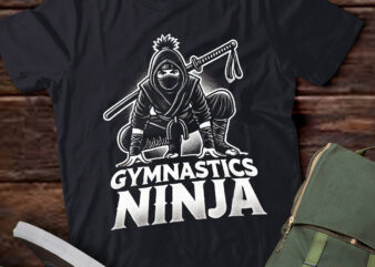 LT424 Gymnastics Ninja Boy Funny Sports Gift