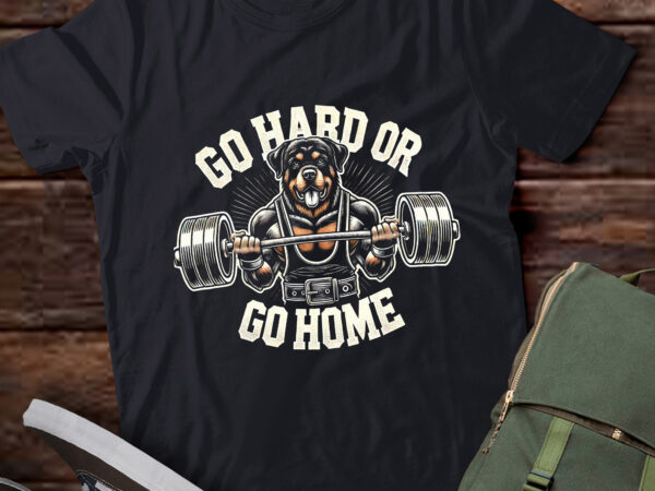 Lt426 rottweiler dog weightlifting fitness gym t shirt vector graphic