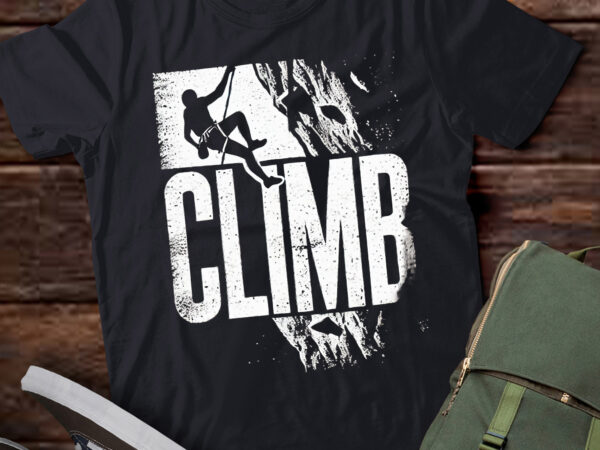 Lt436 distressed look climbing gift for climbers t shirt vector graphic