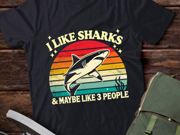 Lt440 funny shark gift for men women boys girls shark lover t shirt vector graphic