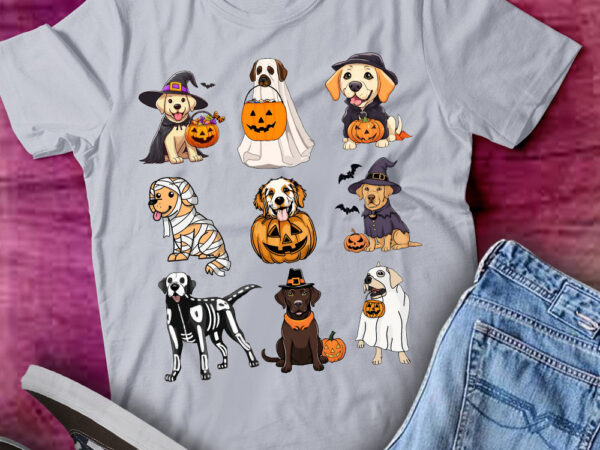 Labrador halloween dog labrador mom funny t-shirt ltsp