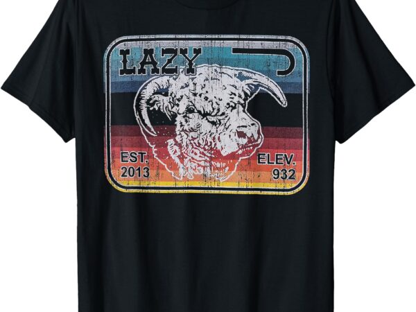 Lazy j ranch serape elevation t-shirt