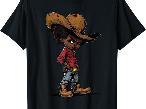 Lil black cowboy t-shirt