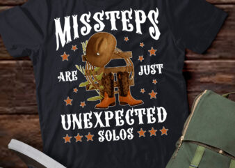 Line Dancing Missteps Are Just Unexpected Solos Line Dancer T-Shirt ltsp