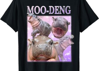 MOO-DENG THE FAMOUS BABY PIGMY HIPPO MOODENG – OFFICIAL T-Shirt