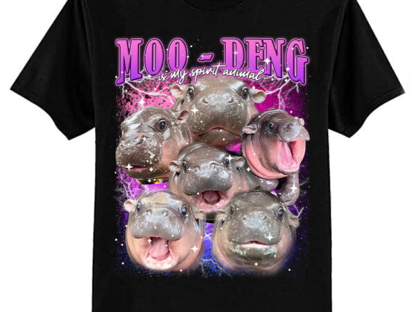 Moo-deng the famous baby pigmy hippo moodeng – official t-shirt ltsp