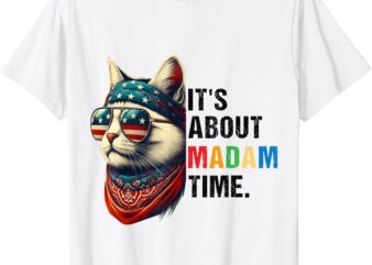 Madam Time President 2024 Kamala Harris DNC Rally print T-Shirt