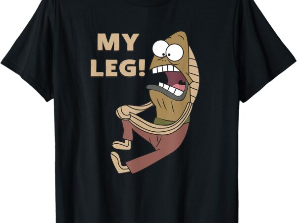 Mademark x spongebob squarepants – fred the fish – my leg! t-shirt