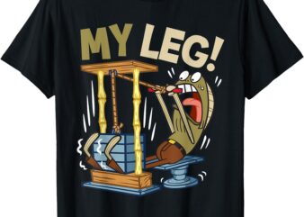 Mademark x SpongeBob SquarePants – My Leg Legs Day Weight Lifting Bodybuilding SpongeBob Gym T-Shirt