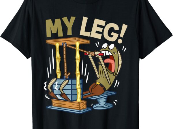 Mademark x spongebob squarepants – my leg legs day weight lifting bodybuilding spongebob gym t-shirt