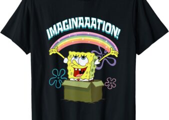 Mademark x SpongeBob SquarePants – SpongeBob SquarePants Imaginaaation Box Funny T-Shirt