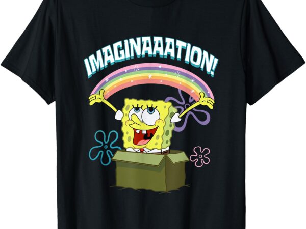 Mademark x spongebob squarepants – spongebob squarepants imaginaaation box funny t-shirt