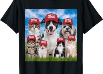 Make Pets Safe Again Democratic Republican T-Shirt