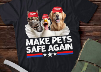 Make Pets Safe Again Democratic Republican T-Shirt ltsp