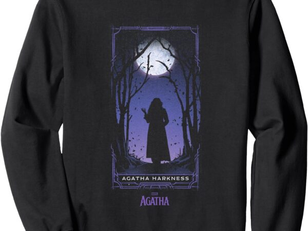 Marvel agatha all along purple agatha tarot card vintage sweatshirt