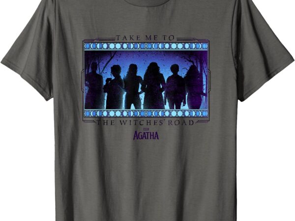 Marvel agatha all along take me to the witches’ road t-shirt