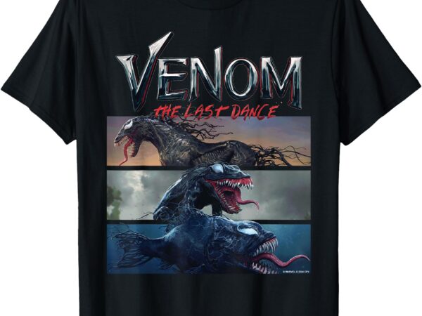 Marvel venom_ the last dance venomized horse frog and fish t-shirt