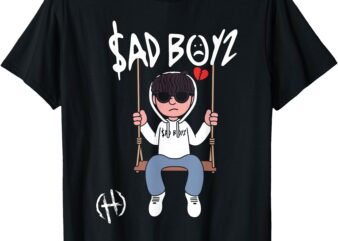 Mente positiva Junior Corridos Tumbados H Belicos Sad Boys T-Shirt