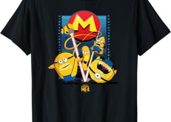 Minions Despicable Me 4 Mega Minions Group T-Shirt